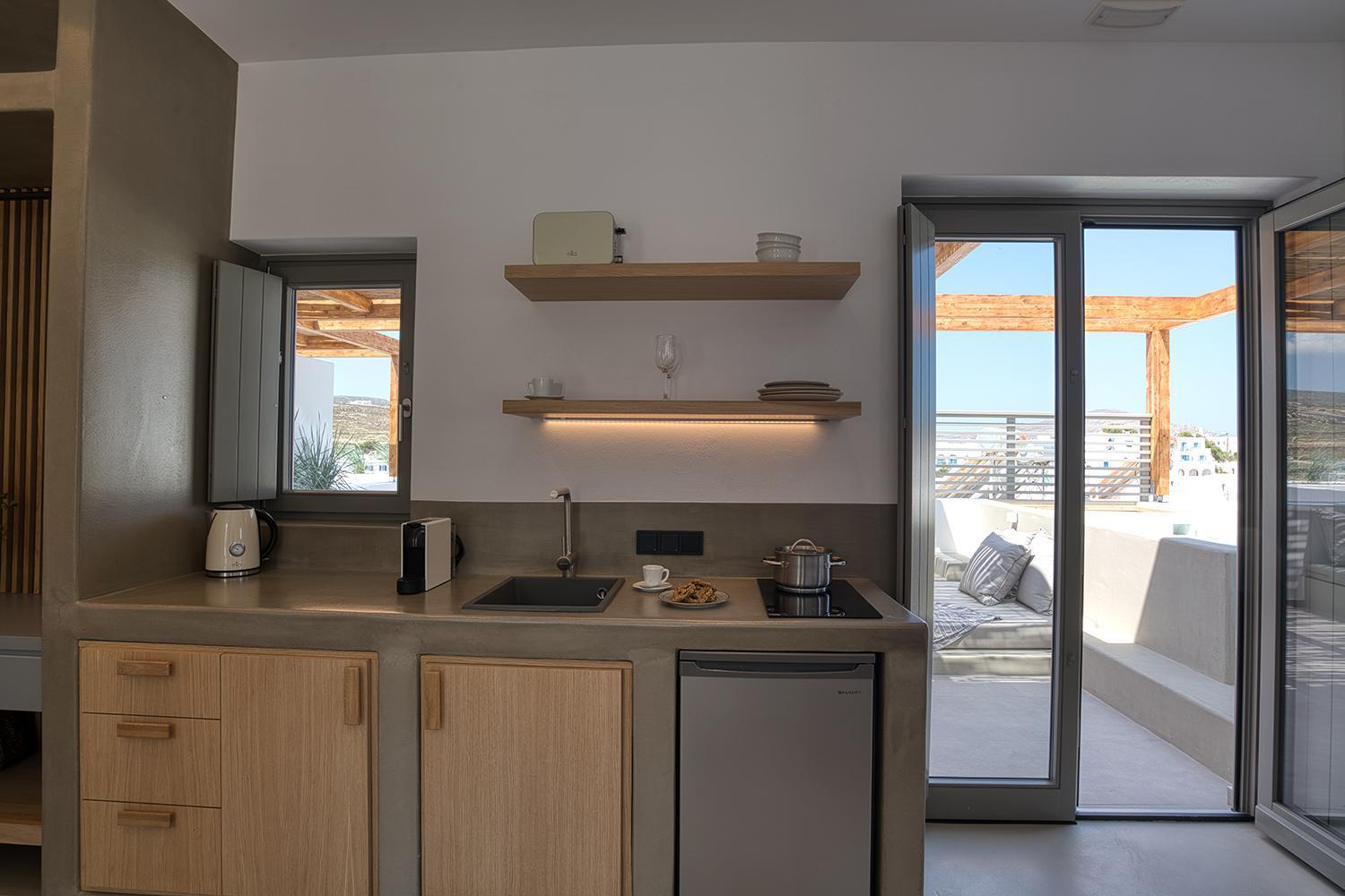 Clementina Paros Apartment Naousa  Bilik gambar